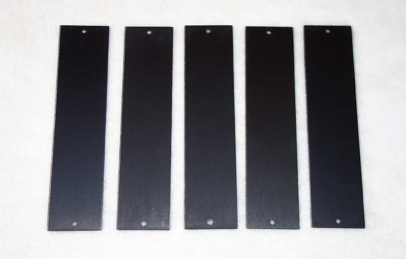 1x AUDIENT BLACK Blank Module Panel Cover for Audient Black BB4