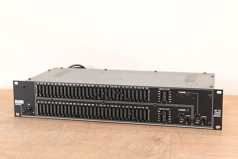Rane ME 60 Two-Channel 31-Band Graphic Equalizer CG007MG image 1