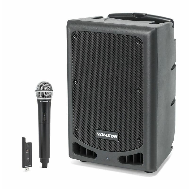 Samson Expedition XP208w Portable PA System with Wireless Handheld Microphone image 1