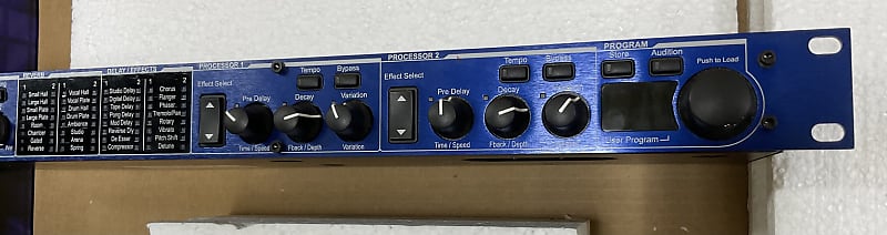 Lexicon MX200 Dual Reverb Effects Processor