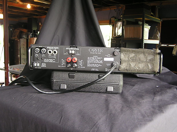 Carver PM-1200 dual channel power amplifier
