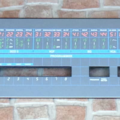 Korg Poly 61Analog Synthesizer front Panel Very Clean image 1