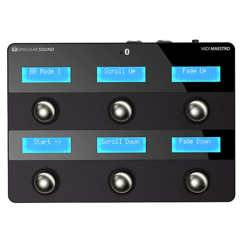 Singular Sound MIDI Maestro Next-Generation MIDI Foot Controller Pedal image 1
