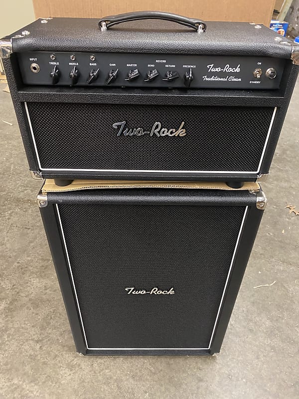 TwoRock Traditional Clean Head and 2x12 cab Black Bronco Reverb