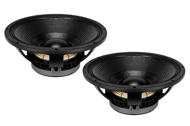 2x B&C 15PS100-8 15" Professional Replacement Woofer Speaker | Reverb