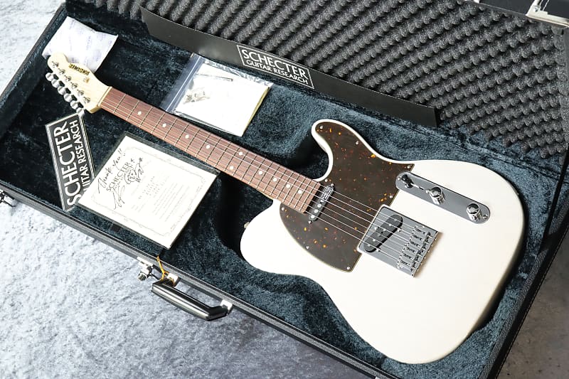 Schecter AC-TK-TE-WH/SIG [Ling tosite sigure TK Signature