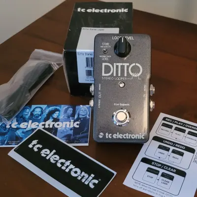 Pedal de Guitarra TC Electronic Ditto Stereo Looper - Made in Brazil