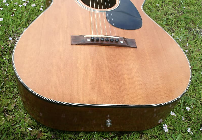Takamine Elite F100 OOO size Guitar eary 1970s Natural | Reverb