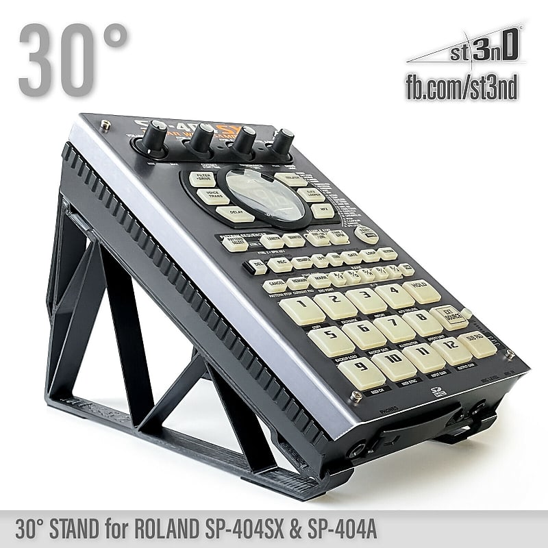 STAND for ROLAND SP-404SX & SP-404A - 30° - 3D printed- 100