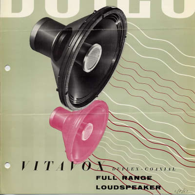 Vitavox DU120 Early 60s image 5