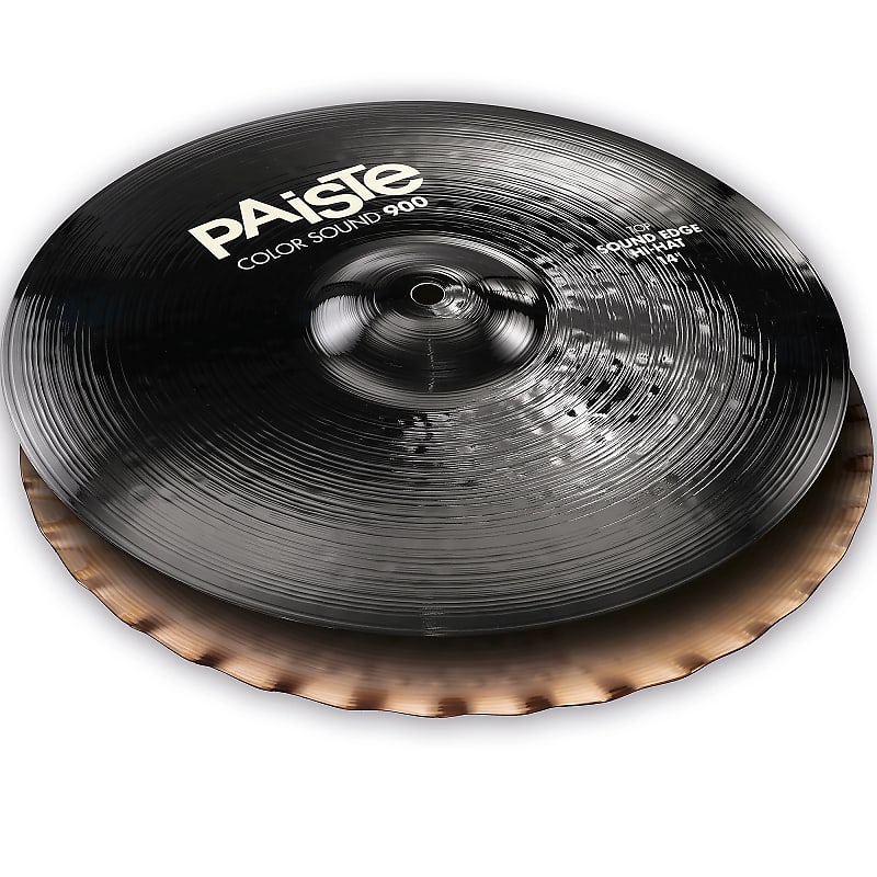 Paiste 14" Color Sound 900 Series Sound Edge Hi-Hat Cymbals (Pair) image 1