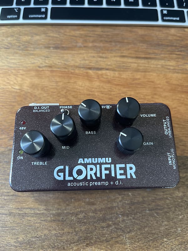 Amumu Glorifier combo Acoustic Preamp, EQ, and DI box Reverb