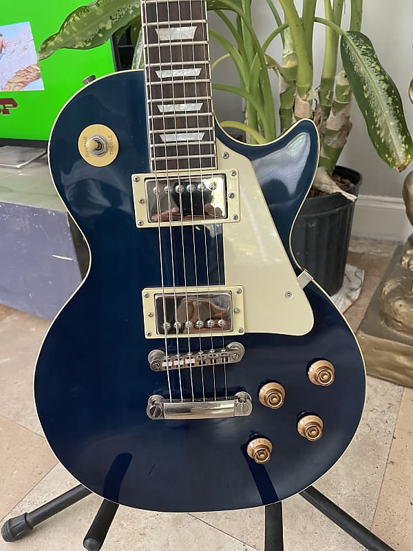 Stellar Les Paul 2003 Midnight blue | Reverb