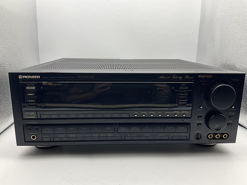 Pioneer VSX-9900S Stereo Receiver 2000s Black Tested No | Reverb