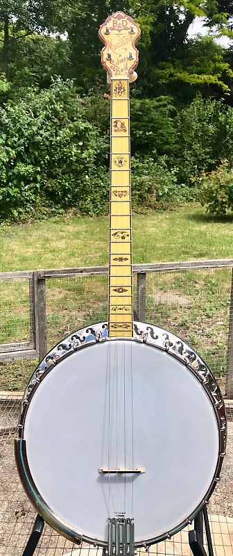 Bacon & Day Silver Bell Montana Tenor Banjo | Reverb