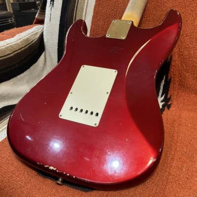 Fender Custom Shop 1960 Stratocaster Relic Candy Apple Red Built By Yuriy Shishkov [SN R55093] [10/25] image 5