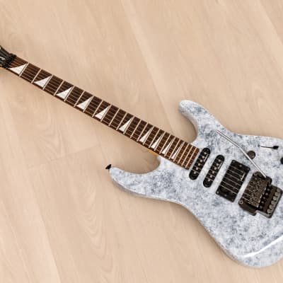 1993 Grover Jackson Dinky Axe Standard SSH Marble w/ Floyd