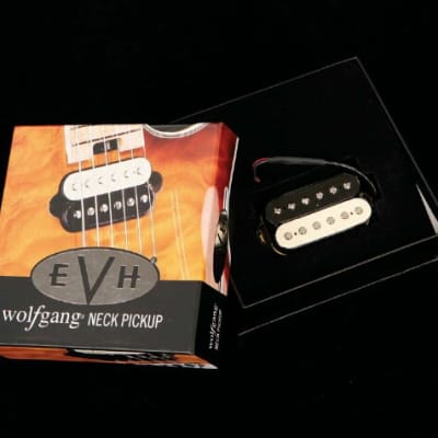 EVH Eddie Van Halen Wolfgang Black/White Zebra Humbucker Guitar NECK Pickup image 2