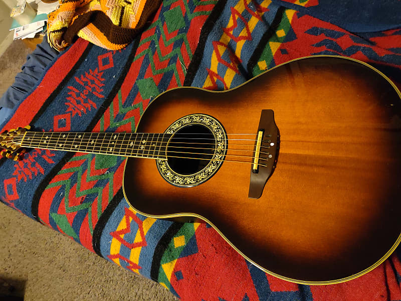 Ovation - USA 1617 70 s to 80s best sounding 1 - Sunburst