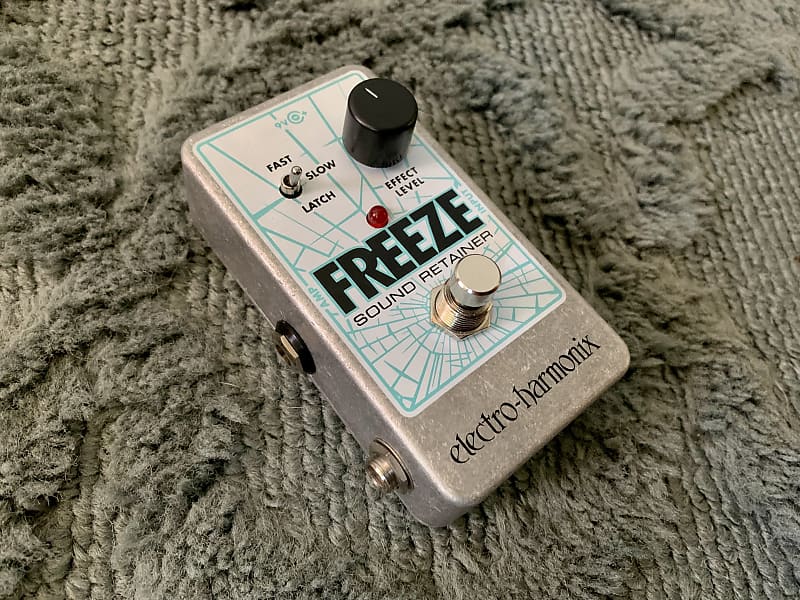 EHX Freeze w/Remote Mod, infinite hold, pedal tone, piano-like sustain,  sample hold, Nano, Electro-Harmonix, gamechanger plus