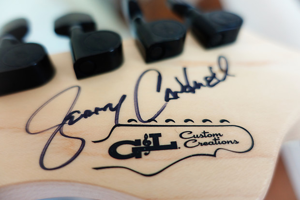 G & L Limited Edition Jerry Cantrell Blue Dress Model 03 of
