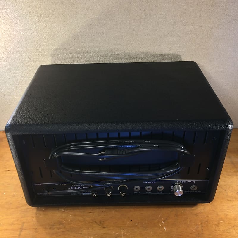 ELK PA-51 powered mixer/amp head with spring reverb. Quality