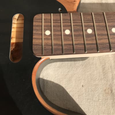 Slow Train Guitars solidbody chambered Telecaster®-style book-matched cherry on two-piece pine 2022 image 13