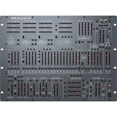 Behringer 2600 Gray Meanie Limited-Edition Analog Semi-modular Synthesizer