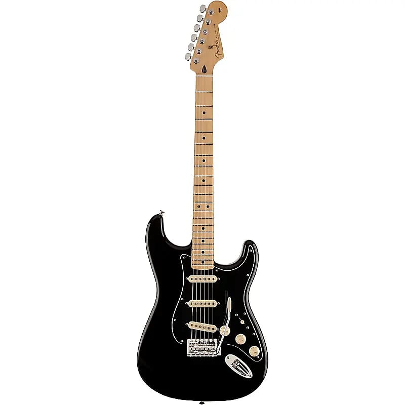 Fender FSR Special Edition Standard Stratocaster with Maple Fretboard Black 2018 image 1