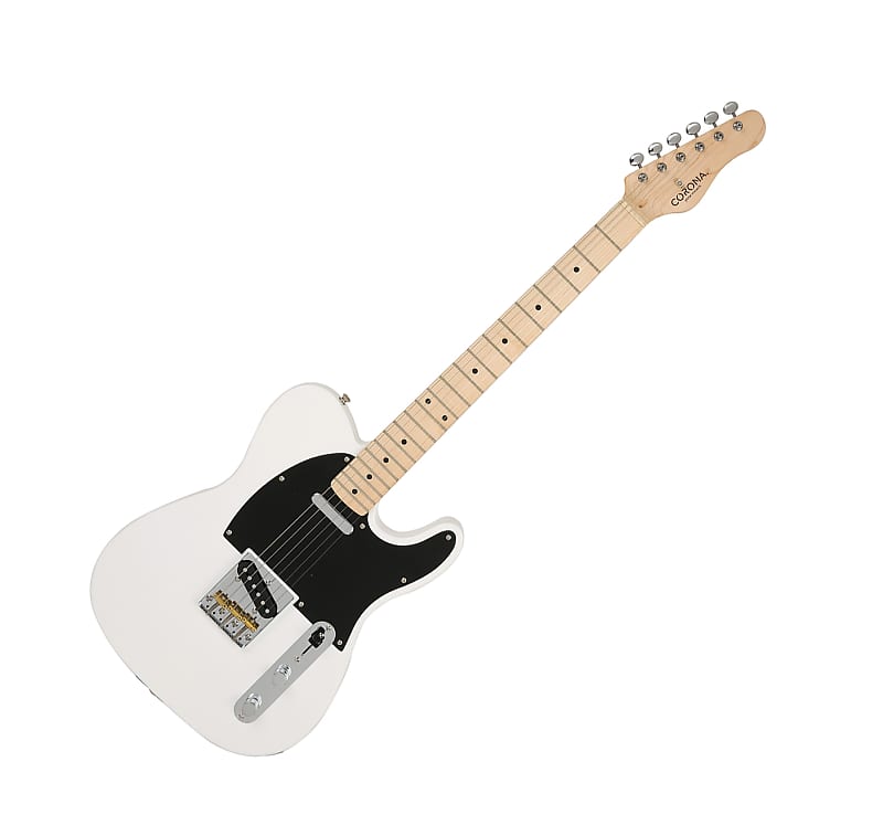 Corona Traditional Classic TE Olympic White Maple Telecaster | Reverb