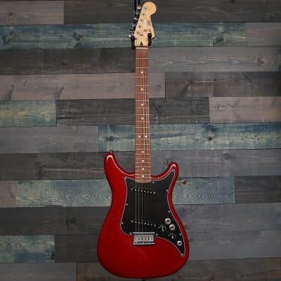 DEMO Fender Player Lead II, Pau Ferro Fingerboard, Crimson Red Transparent image 9