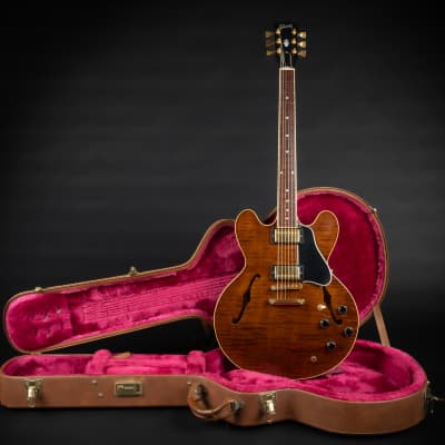 1999 Gibson ES-335 Dot Reissue with Gold Hardware - Figured Walnut | Custom Shop Memphis USA Good Wood Era Vintage Semi-Hollow | CoA OHSC for sale