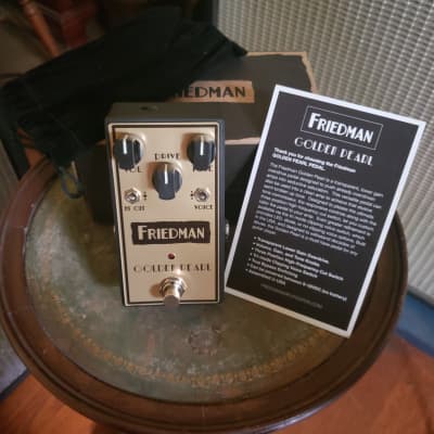 Reverb.com listing, price, conditions, and images for friedman-golden-pearl