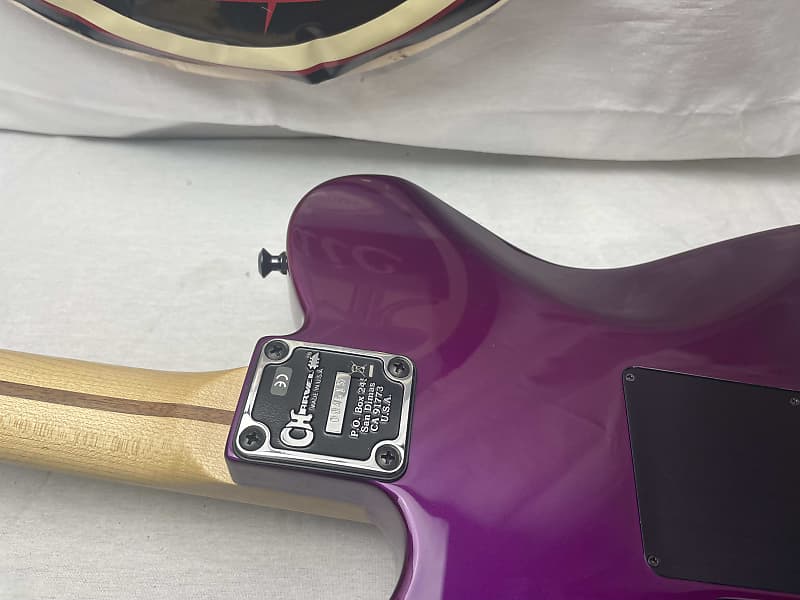 Charvel USA Select San Dimas Style 2 HH FR Singlecut Guitar - Purple /  Maple neck | Reverb