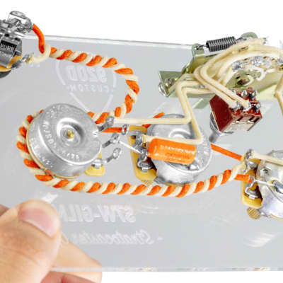 920D Custom S7W David Gilmour 7-Way Wiring Harness for Strat Guitars -2pk image 4