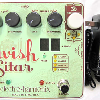Used Electro-Harmonix EHX Ravish Sitar Electric Guitar Effects Pedal! image 1