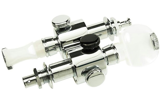 SCHALLER B4 Adjustable Banjo D-tuner set NICKEL 2 Pegs