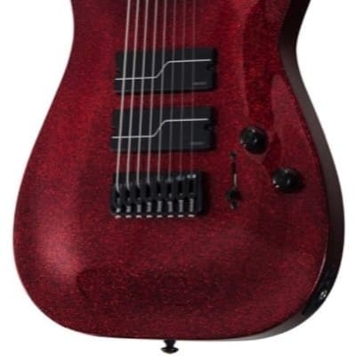 ESP LTD Stephen Carpenter SC-608B Baritone Electric Guitar, 8-String (with Case) image 4