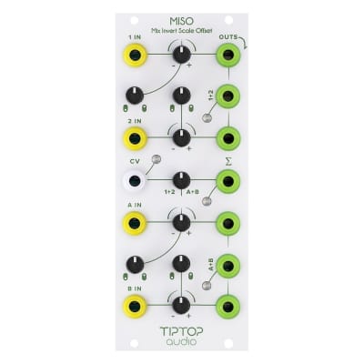 Tiptop Audio MISO Mix, Invert, Scale, Offset Utility Module image 1