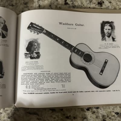 Washburn 1897 guitar mandolin zither banjo reprint catalog Lyon and Healy Lion image 18