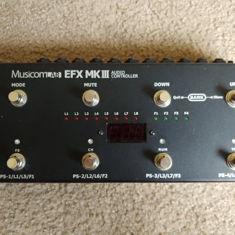 Musicom LAB EFX MKⅢ プログラミング スイッチャー-