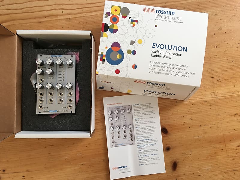 Rossum Evolution Variable Character Ladder Filter 2015 silver | Reverb