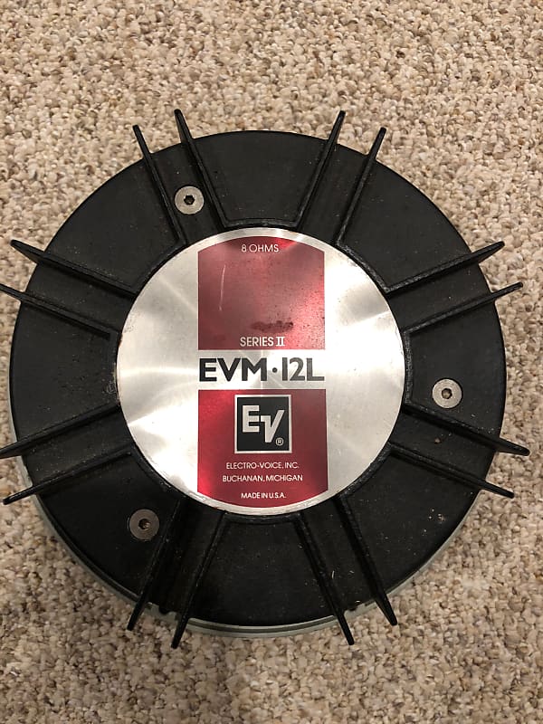 Electro voice EV EVM-12L 8 ohm Speaker | Reverb