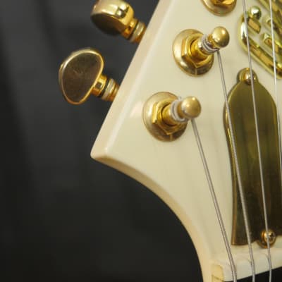 Video! 1986 Gibson Les Paul Studio Custom XPL Aged White (Les Paul with Explorer Headstock) image 25