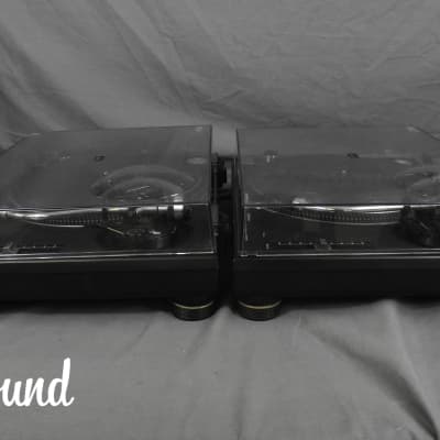 Technics SL-1200MK3 Black Pair Direct Drive DJ Turntables in Good condition image 17
