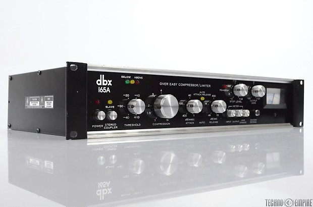 DBX 165A Over Easy Compressor Limiter Sunset Sound #30500