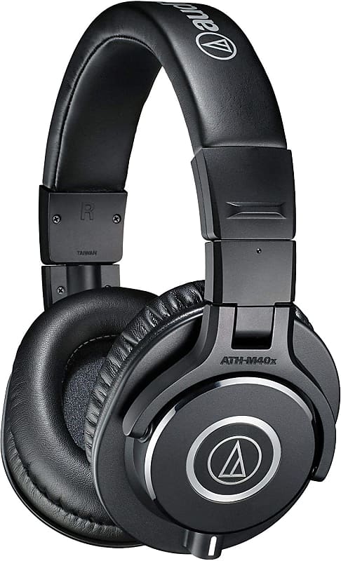 Audio-Technica ATH-M40x Studio Monitor Headphones  			