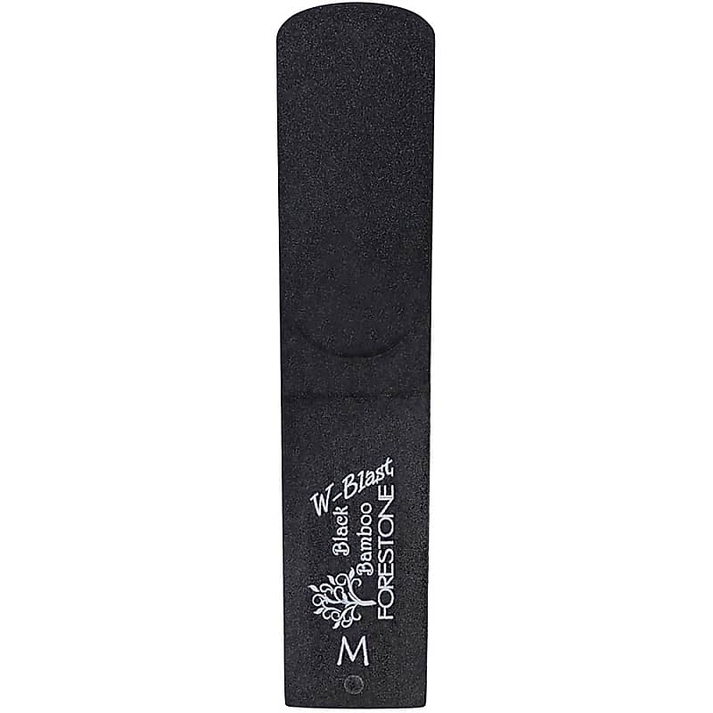 Forestone Black Bamboo Alto Saxophone Reed With Double Blast Reverb
