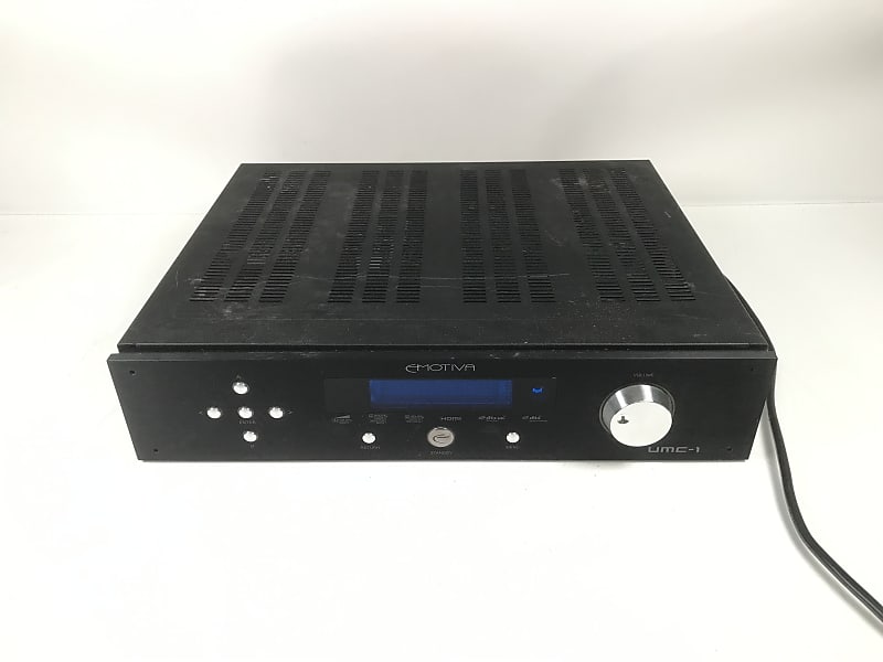Emotiva UMC-1 A/V Surround Sound PreAmp Preamplifier Pre-Processor  			