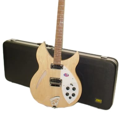 Rickenbacker 330 Thinline Semi-Hollow Electric Guitar - MapleGlo image 1